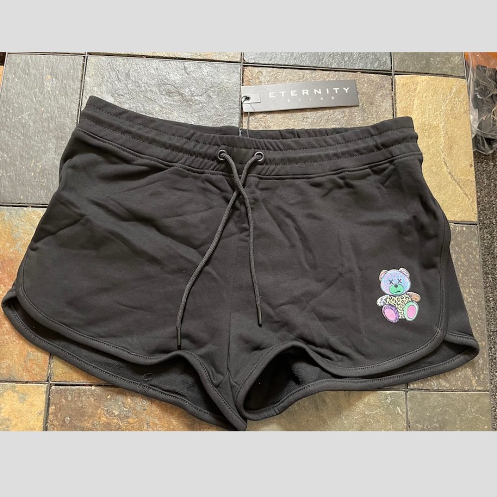 Women's XL Black Eternity BC/AD Shorts NWT